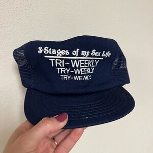 Funny Saying Vintage Trucker Hat